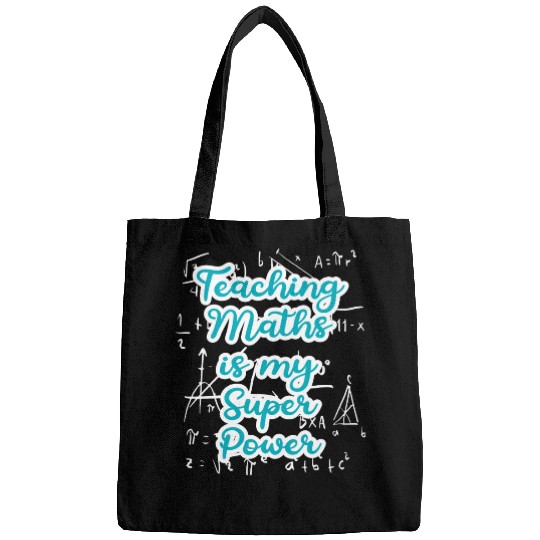 Teaching Math is my Superpower Back to School Bags