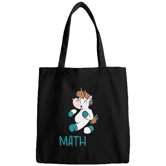 Math Number Lovers Mathematics Unicorn Teacher Bags