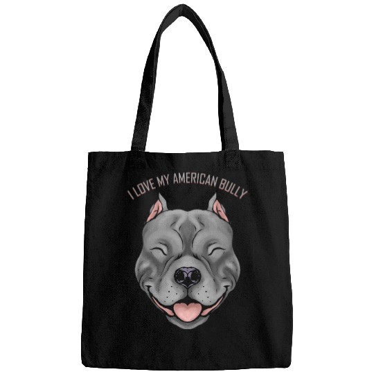 Dog Lover - I Love My American Bully Bags