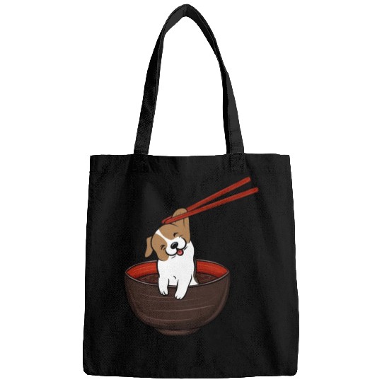 Jack Russell Terrier Dipping Noodles Bags