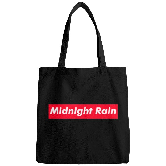 Midnight Rain red boxx Text Gift Music Fan Lover Bags
