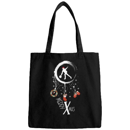 Winter dreamcatcher Christmas Bowling Bags
