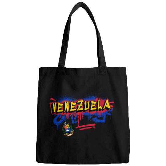 Venezuela graffiti flag design Bags