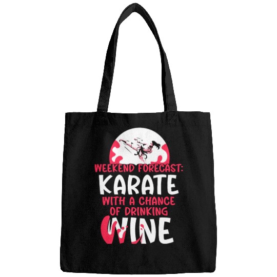 Weekend Forecast Karate Wine Bags