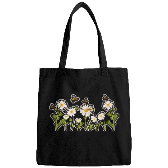 Marguerites Daisy Summer Daisies Flower Garden Bags