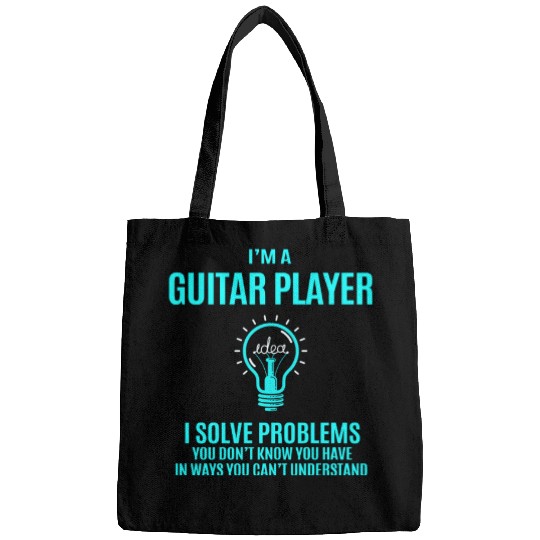 Guitar Player Bags - I Solve Problems Gift Item
