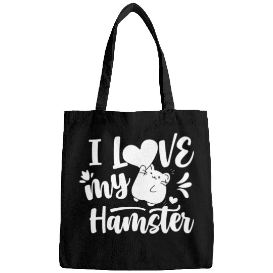 I Love My Hamster Owner Animal Pet Cute Bags