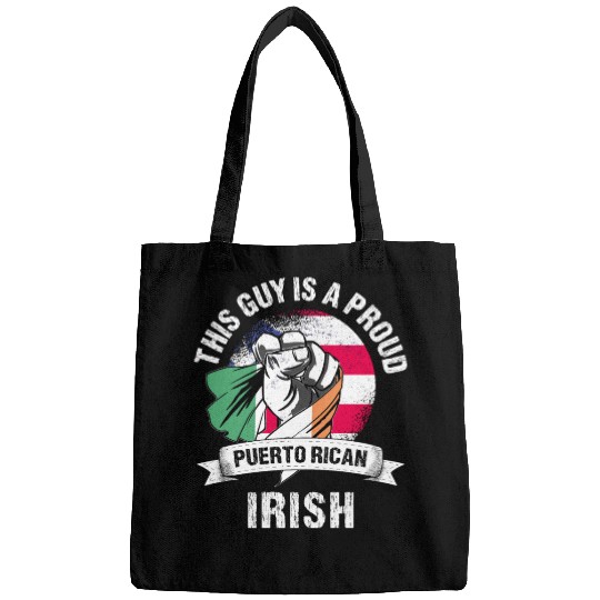 Puerto Rico Flag Ireland Grown Men Boys Guy Bags