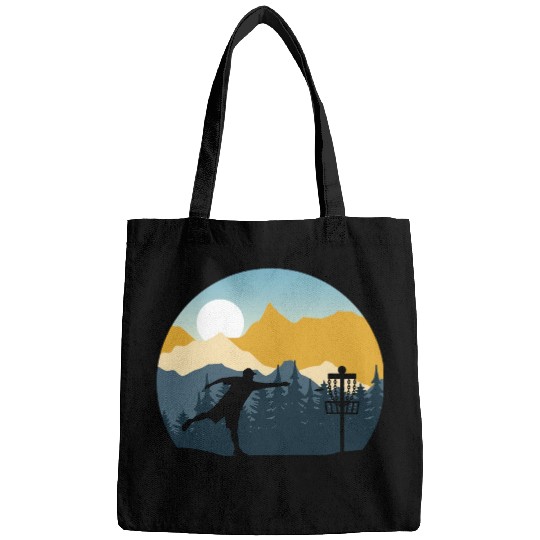 Disc Golf - Disc Golfing Player Ultimate Frisbee Bags