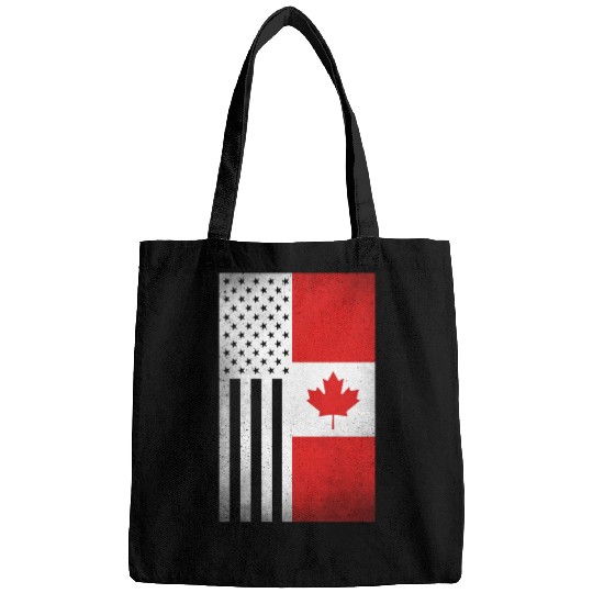 Canada Design for proud Canadian Americans Bags
