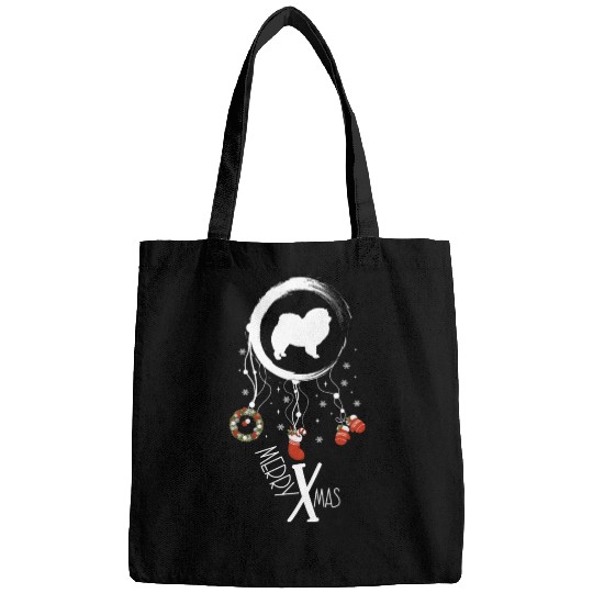 dog dreamcatcher Christmas Chow Chow Bags