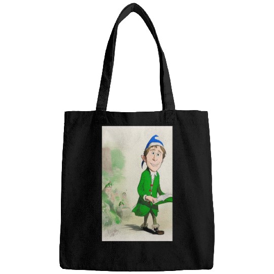 Elf with a book Bags