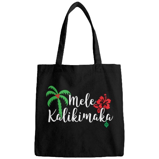 Mele Kalikimaka Hawaiian Merry Christmas Bags