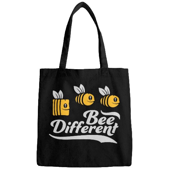 bee different saying quote Bags