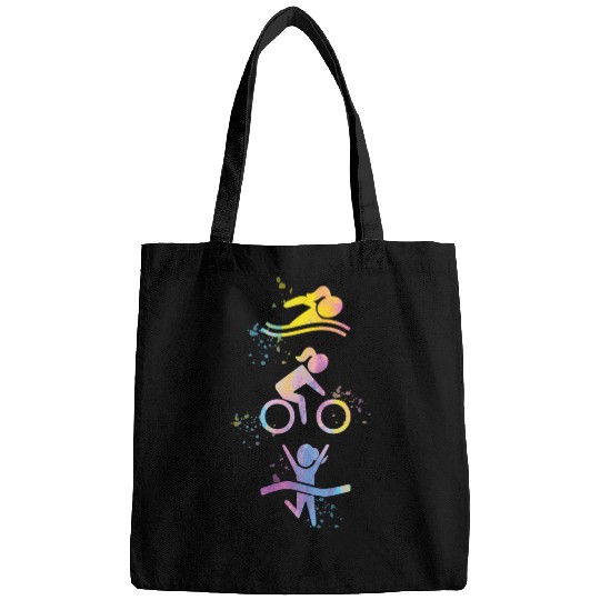 Watercolor Womens Triathlon Bags