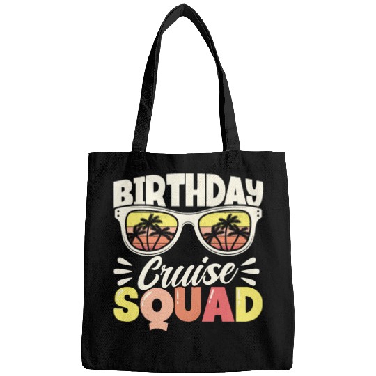 Birthday Cruise Squad Bags