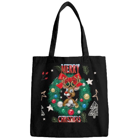 Christmas reindeer Bags
