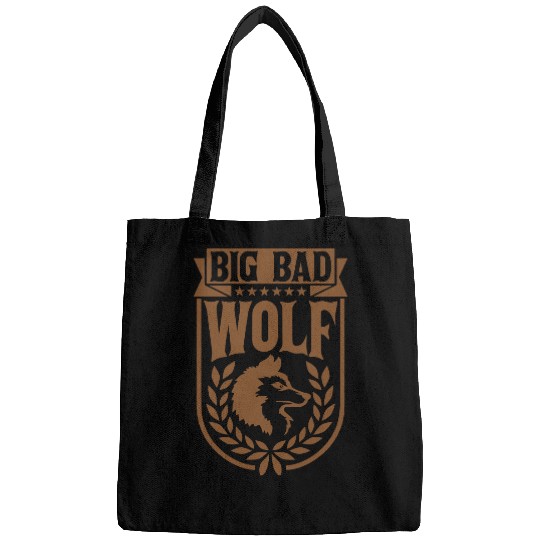 big bad wolf quote Bags