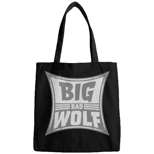 big bad wolf quote Bags