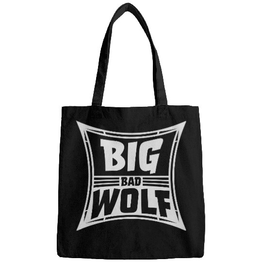 big bad wolf quote Bags