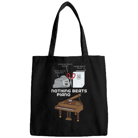 Rock Paper Siccor Nothing Beats Piano Bags