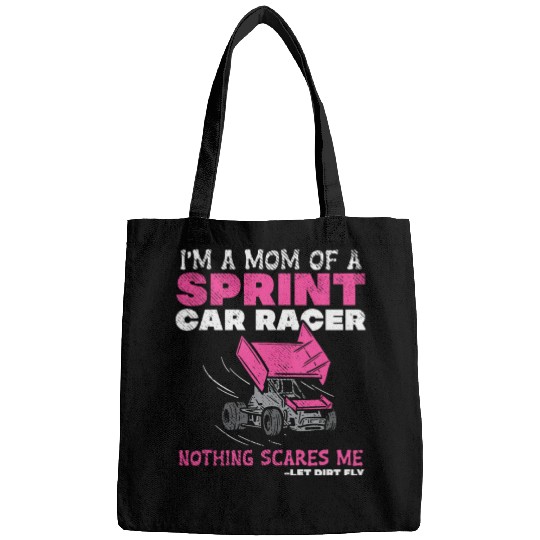 Mom Of A Sprint Car Racer Race Day Driver Mother P Bags