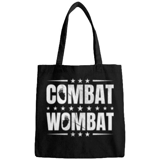 Combat Wombat For A Wombats Lover Bags