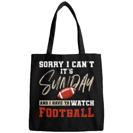 American Football Sunday Football Player Sport Fan Bags