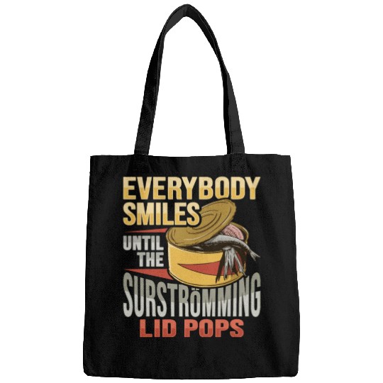 Canned Fish Surströmming Design for Swedish Fish Bags