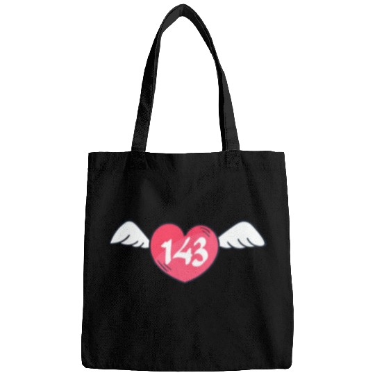 143 I Love You Valentines Day For Her Valentines Bags