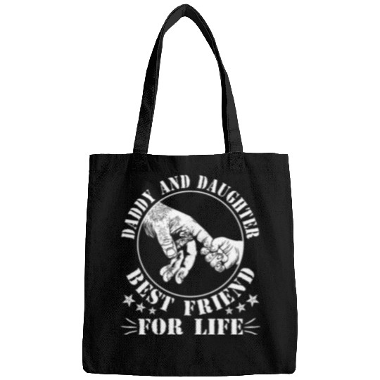 Daddy and Daughter Best Friend For Life Bags