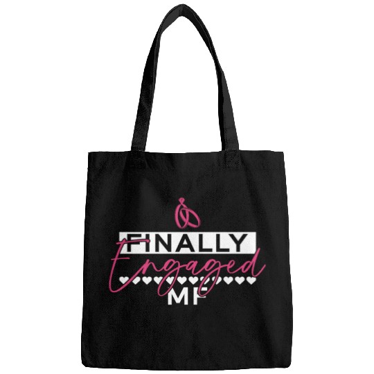 Finally Engaged MF - Bride Bachelorette Party Bags