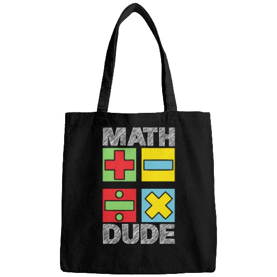 Math Dude Mathematics Lover Boys Bags