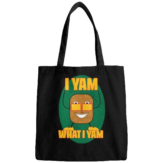 I yam what I yam Bags