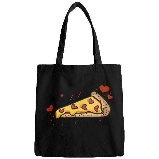 Pizza Is My Valentine Day Funny Lovers Fastfood Bags