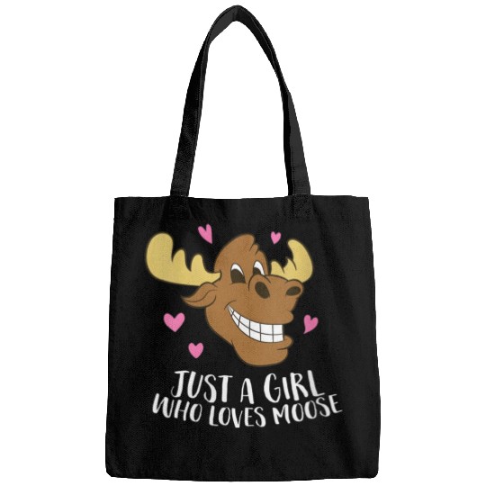 Funny Just A Teacher Who Loves Moose Bags