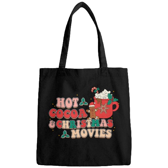 hot cocoa christmas movies Bags