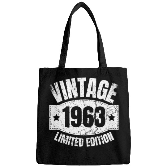 60 Years Vintage 1963 Retro 60th Birthday Bags