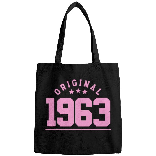 60 Years Vintage 1963 Retro 60th Birthday Bags