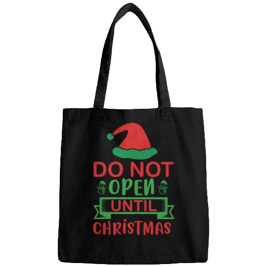 Do not open until christmas Bags