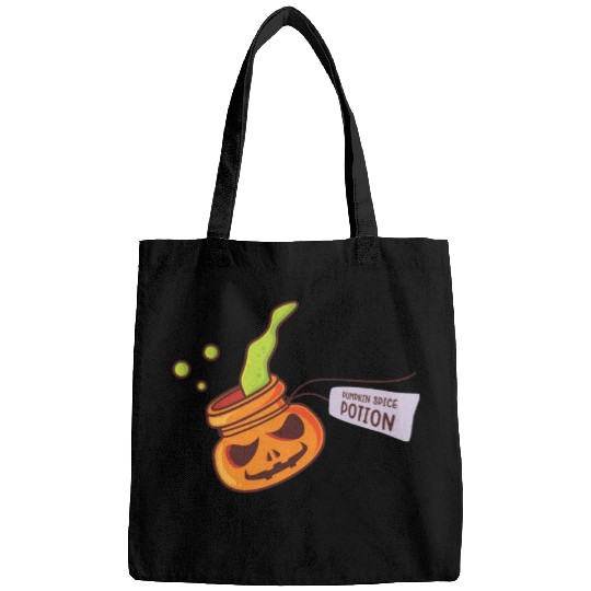 Pumpkin Spice Potion Coffee Enthusiast Halloween Bags
