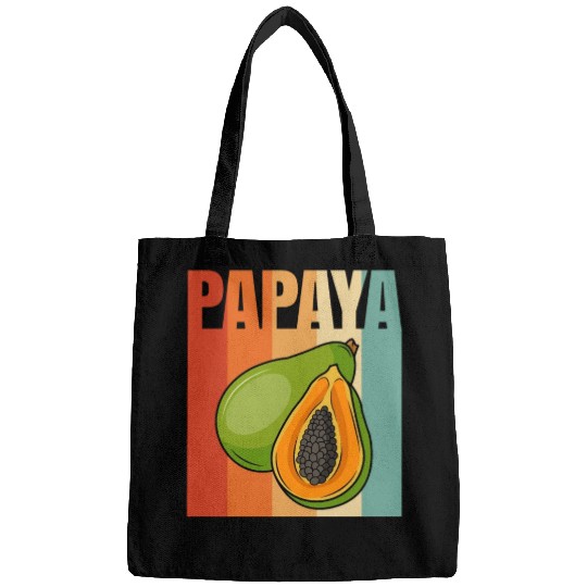Retro Papaya Bags