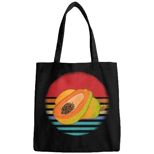 Retro Papaya Bags