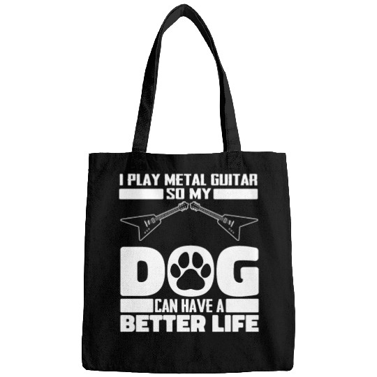 Metal Guitar Dog Bags