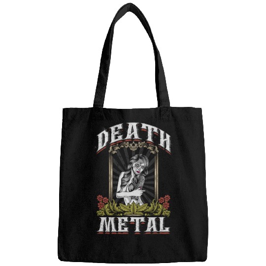 Goth Rock Satan Festivals Death Metal Bags