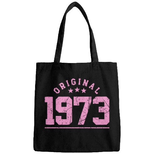 50 Years Vintage 1973 Retro 50th Birthday Bags