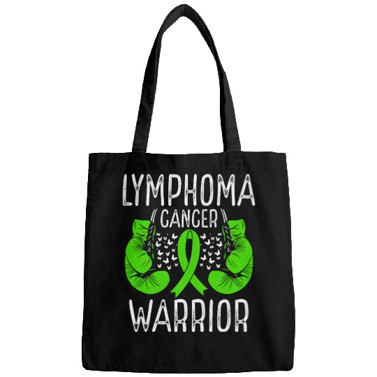 Lymphoma Cancer Warrior Awareness Ribbon Gloves Bags