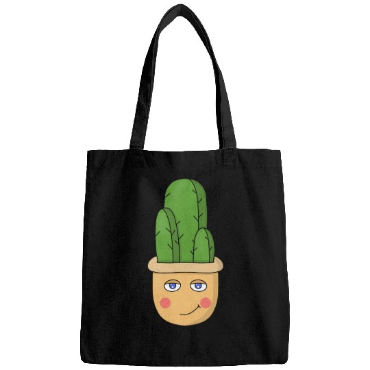A cute cactus Bags