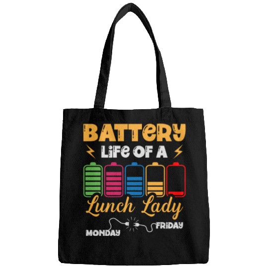 Battery Life Of A Lunch Lady Cafeteria Canteen Bags