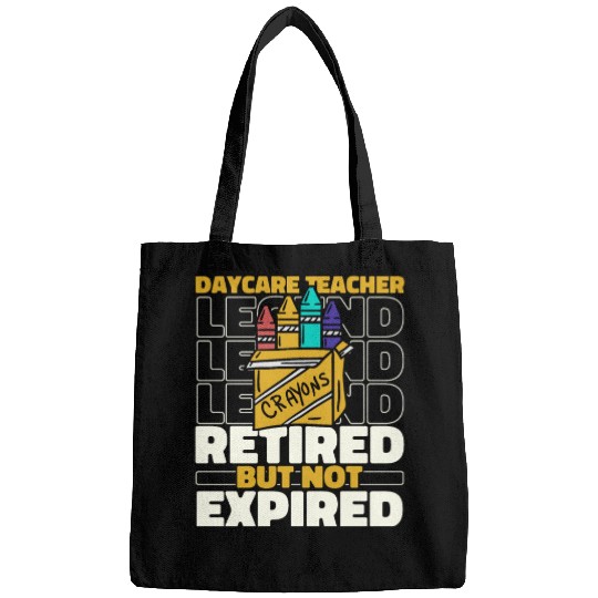 Daycare Teacher Retired Bags